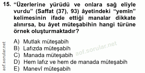 Soru 15