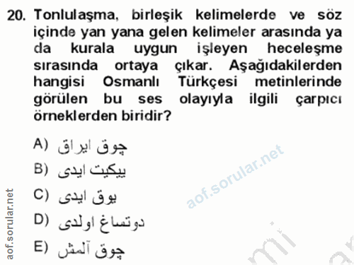 Soru 20