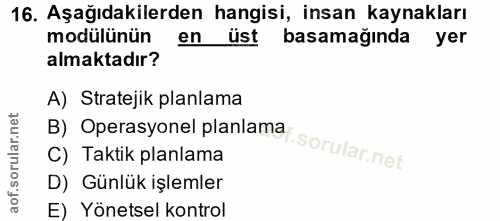 Soru 16