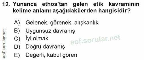 Soru 12