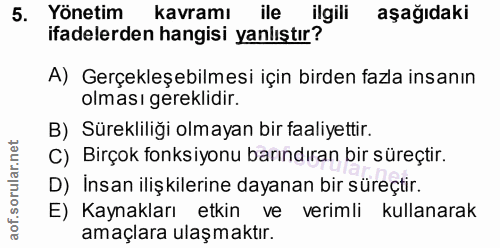Soru 5