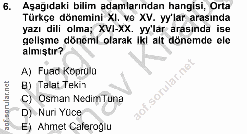Soru 6