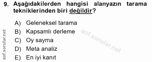 Soru 9