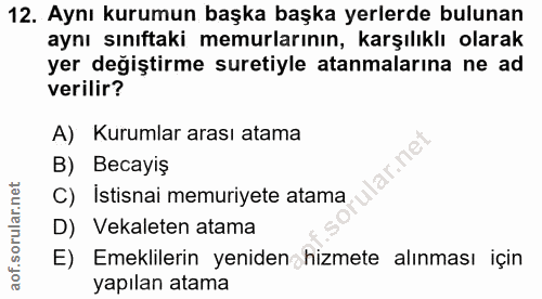Soru 12