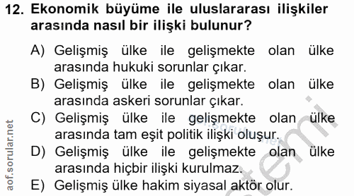 Soru 12