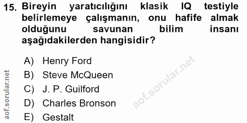 Soru 15