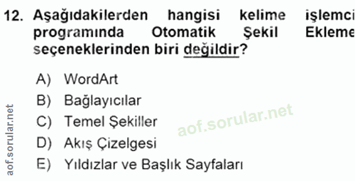 Soru 12