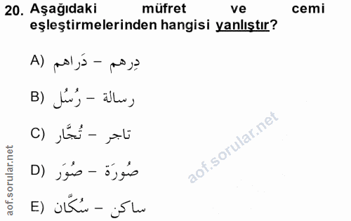 Soru 20