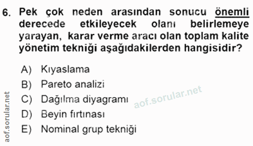 Soru 6