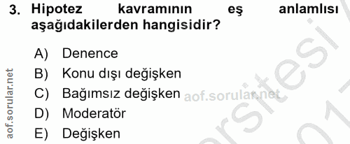 Soru 3