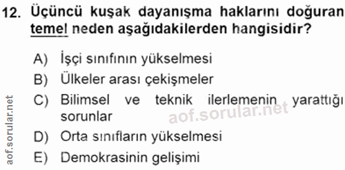 Soru 12