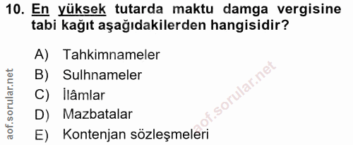 Soru 10