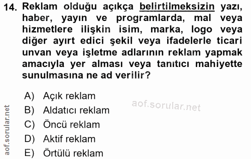 Soru 14