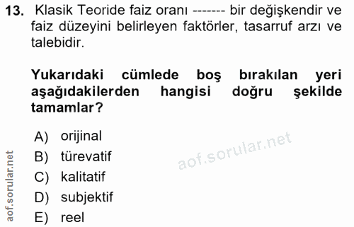 Soru 13