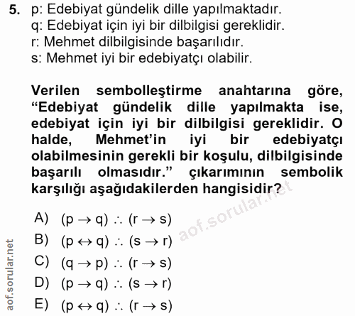 Soru 5