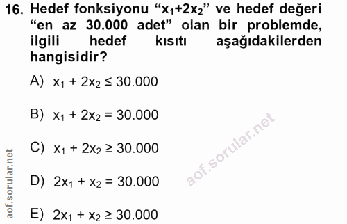 Soru 16