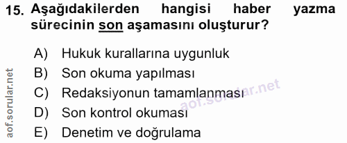 Soru 15
