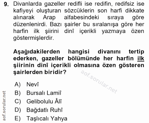 Soru 9