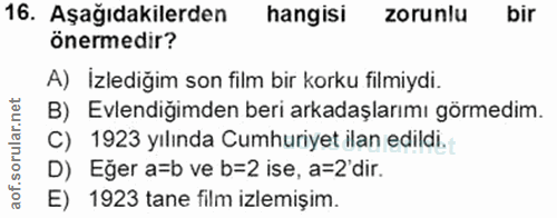 Soru 16