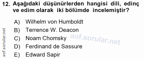 Soru 12