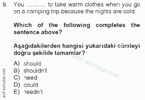 Soru 9