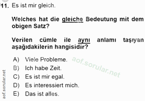 Soru 11