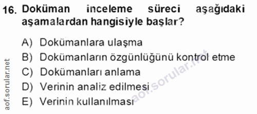 Soru 16