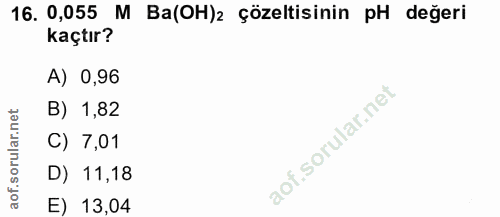 Soru 16