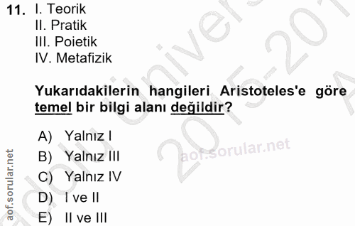 Soru 11