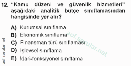 Soru 12