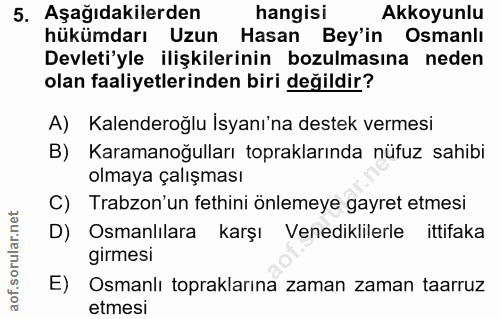 Soru 5