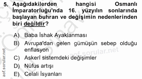 Soru 5