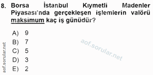 Soru 8