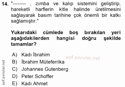 Soru 14