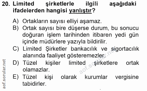 Soru 20