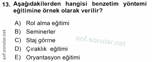Soru 13
