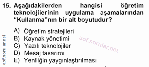 Soru 15