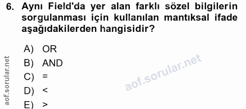 Soru 6
