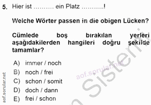 Soru 5