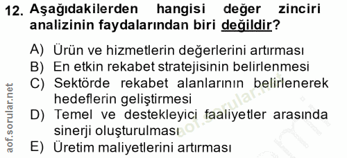 Soru 12