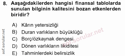Soru 8