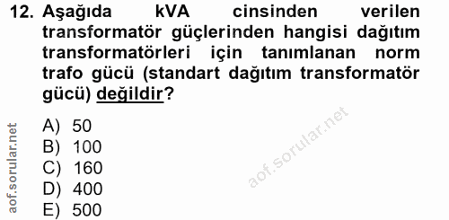 Soru 12