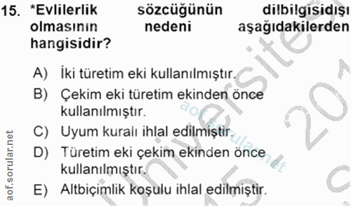 Soru 15