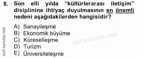 Soru 5