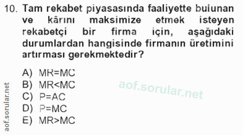 Soru 10