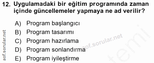 Soru 12