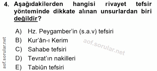 Soru 4