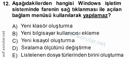 Soru 12