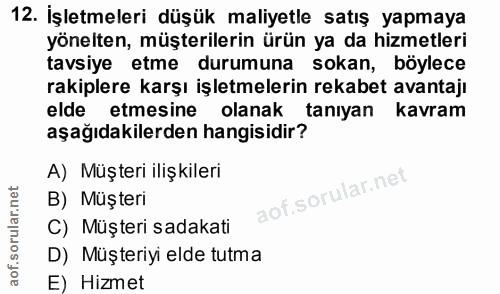 Soru 12