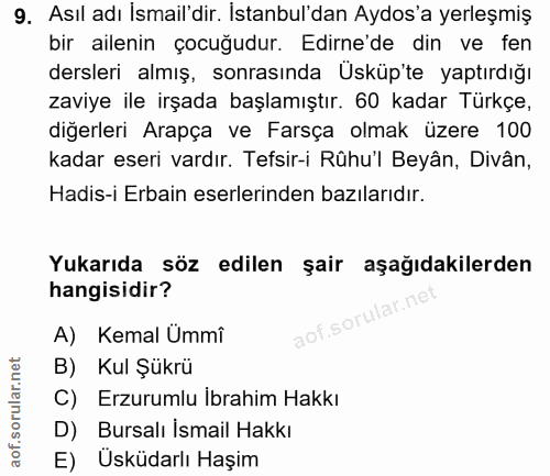 Soru 9